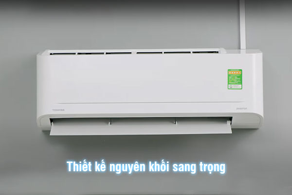 Kiểu dáng nguyên khối liền mạch và bề mặt sáng bóng, kích thước nhỏ gọn